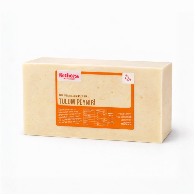 Kecheese Tam Yağlı Olgunlaştırılmış Tulum Peyniri - İzmir Tulumu 4 Kg