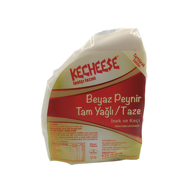Kecheese Yarım Yağlı İnek-Keçi Taze Beyaz Peynir