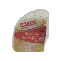 Kecheese Yarım Yağlı İnek-Keçi Çörekotlu Taze Beyaz Peynir