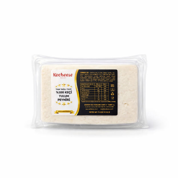 Kecheese Tam Yağlı %100 Keçi Tulum Peyniri 1 Kg