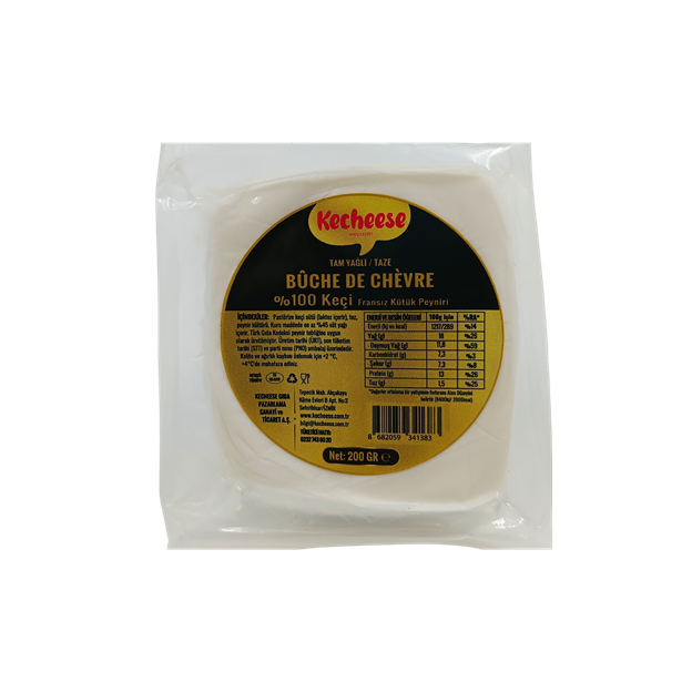 Kecheese Tam Yağlı %100 Keçi Buche de Chévre – Fransız Kütük Peyniri