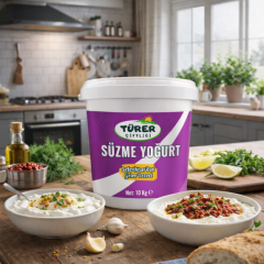 Türer Çiftliği Süzme Yoğurt 10 Kg