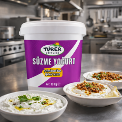 Türer Çiftliği Süzme Yoğurt 10 Kg