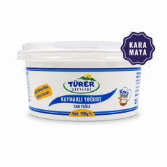 Türer Çiftliği Tam Yağlı Kaymaklı Yoğurt 750 Gr