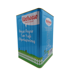 Kecheese Tam Yağlı Olgunlaştırılmış Beyaz Peynir 18 Kilogram Teneke