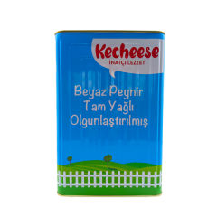 Kecheese Tam Yağlı Olgunlaştırılmış Beyaz Peynir 18 Kilogram Teneke