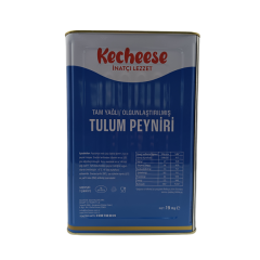 Kecheese Tam Yağlı Olgunlaştırılmış Tulum Peyniri - İzmir Tulumu 19 Kg Teneke