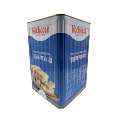 Kecheese Tam Yağlı Olgunlaştırılmış Tulum Peyniri - İzmir Tulumu 19 Kg Teneke