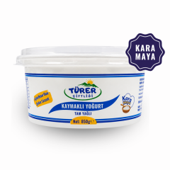 Türer Çiftliği Tam Yağlı Kaymaklı Yoğurt 850 Gr