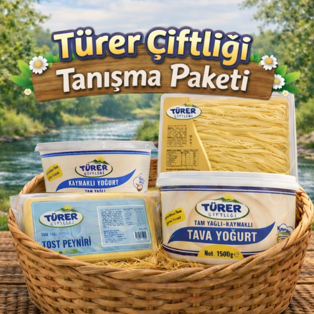 Türer Çiftliği Seferihisardan Gelen Lezzet Tanışma Paketi 5 Kg