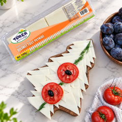 Türer Çiftliği Yarım Yağlı Dilimli Eritme Tost Peyniri 1,5 Kg